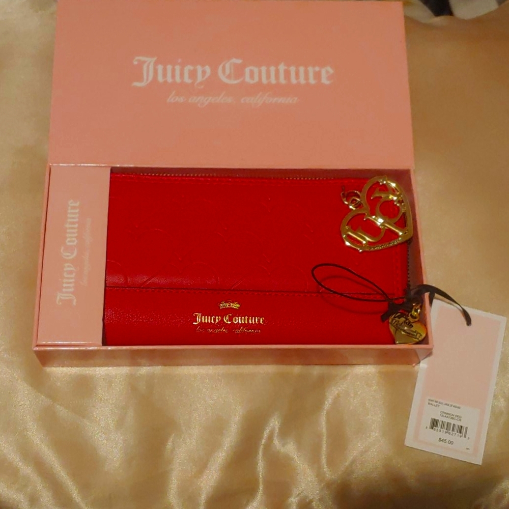 Red Juicy Couture wallet